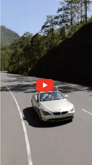 Car on the road
