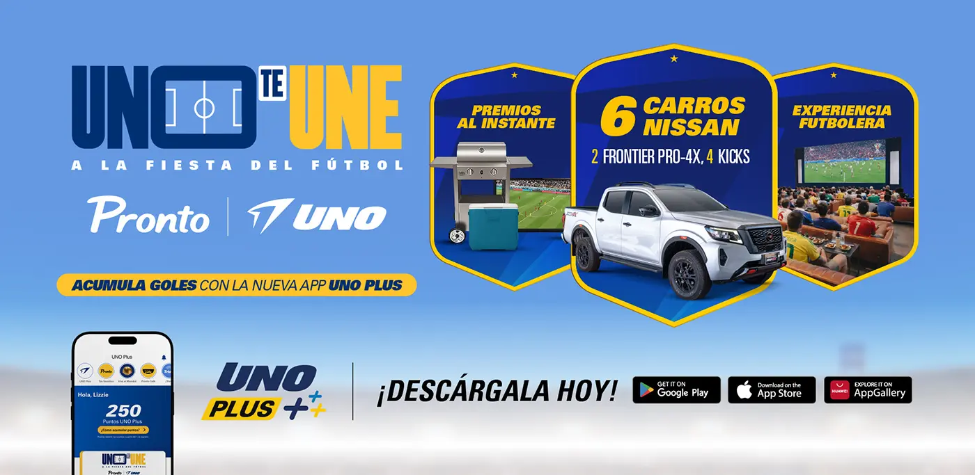 Banner - UNO te une a la fiesta del fútbol