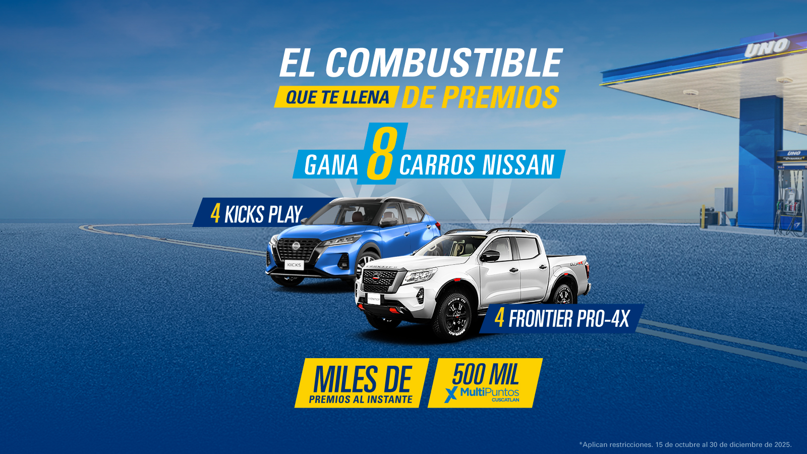 EL COMBUSTIBLE QUE TE LLENA DE PREMIOS 